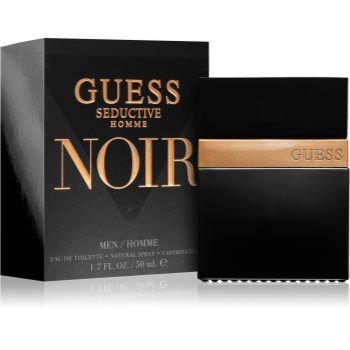 Guess Seductive Homme Noir Eau de Toilette pentru bărbați - imagine 3